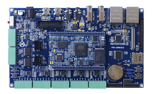 MYC-SAM9X5V2系列核心板测试底板